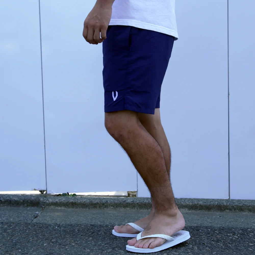 Nylon Fes Shorts(Navy)
