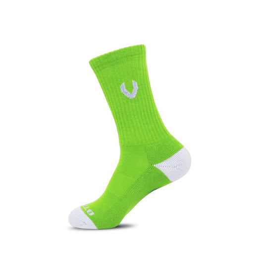 LACROSSE SOCKS NEON GREEN