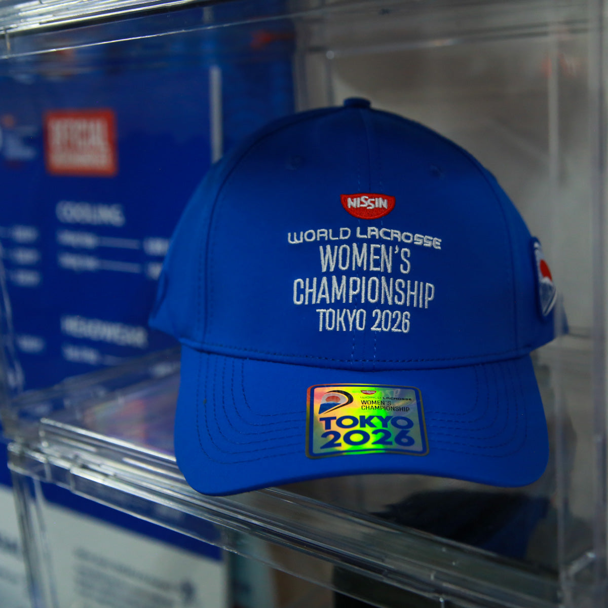 Polyester Cap-001【The Nissin Foods 2026 World Lacrosse Women's Championship】