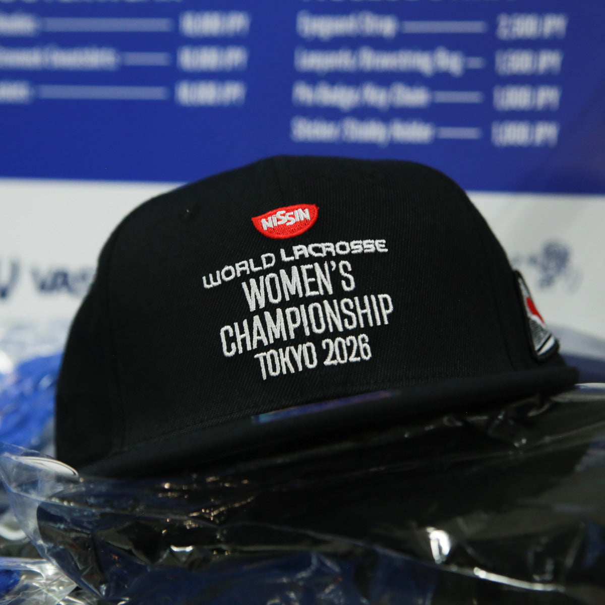 Snapbackhat-001【The Nissin Foods 2026 World Lacrosse Women's Championship】