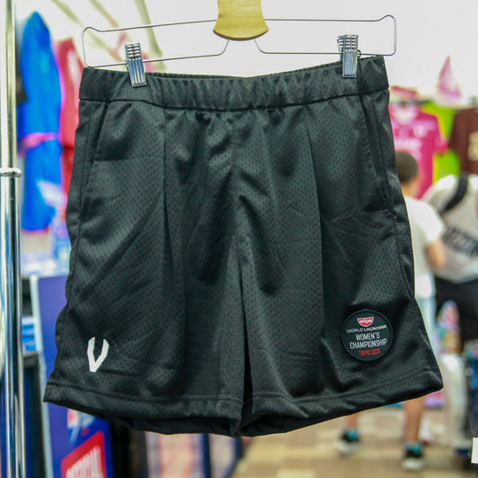 Mesh shorts-001-Black【The Nissin Foods 2026 World Lacrosse Women's Championship】