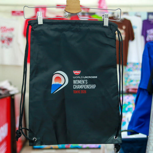Drawstring Bag-001【The Nissin Foods 2026 World Lacrosse Women's Championship】