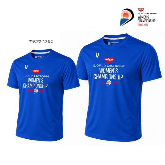 Dry T-shirts-002【The Nissin Foods 2026 World Lacrosse Women's Championship】