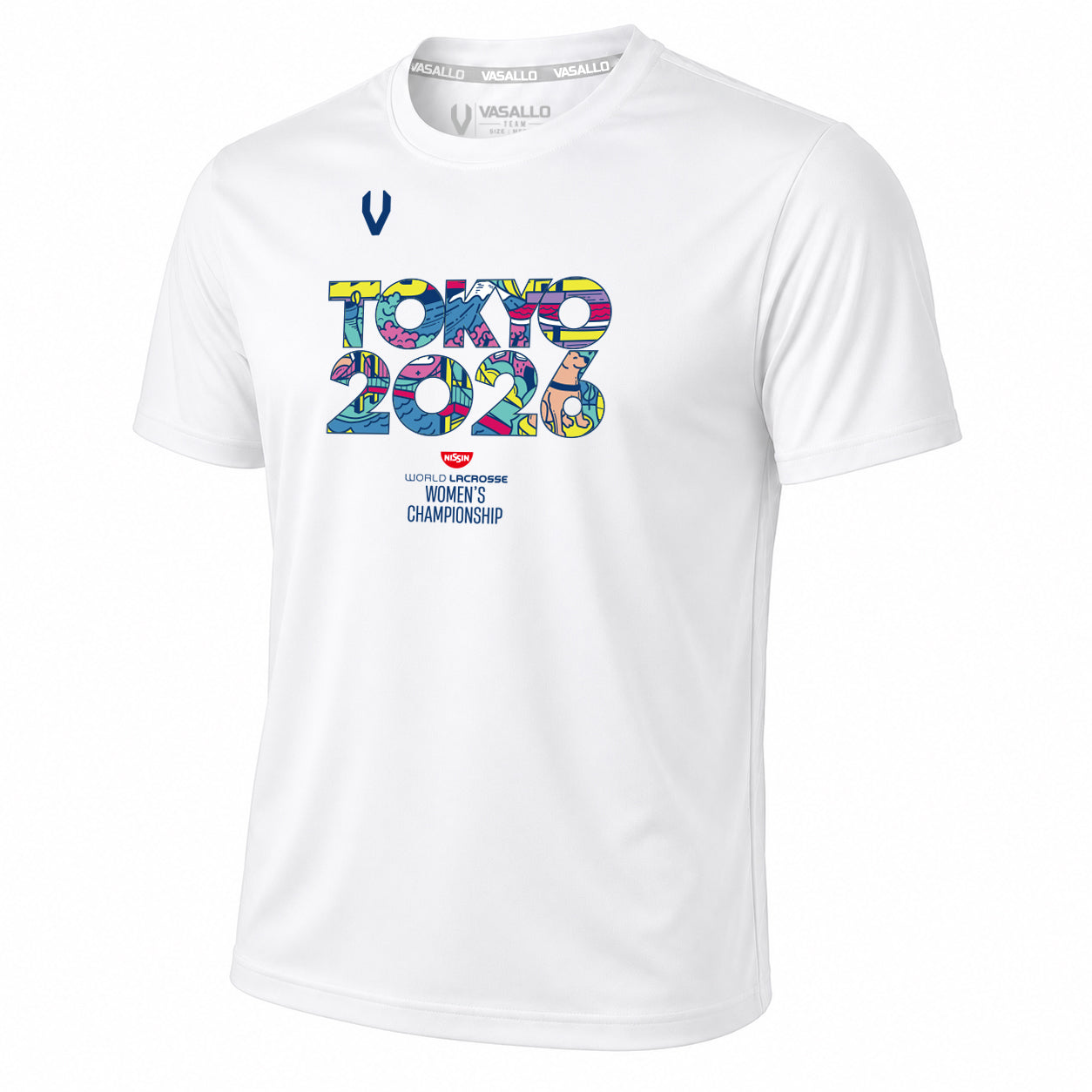 Dry T-shirts-003【The Nissin Foods 2026 World Lacrosse Women's Championship】