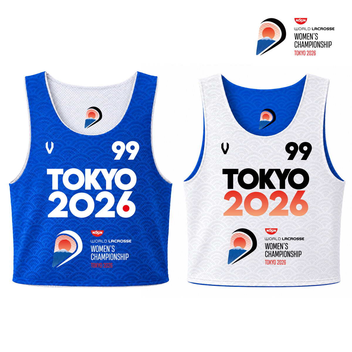 Pinnie-001【The Nissin Foods 2026 World Lacrosse Women's Championship】
